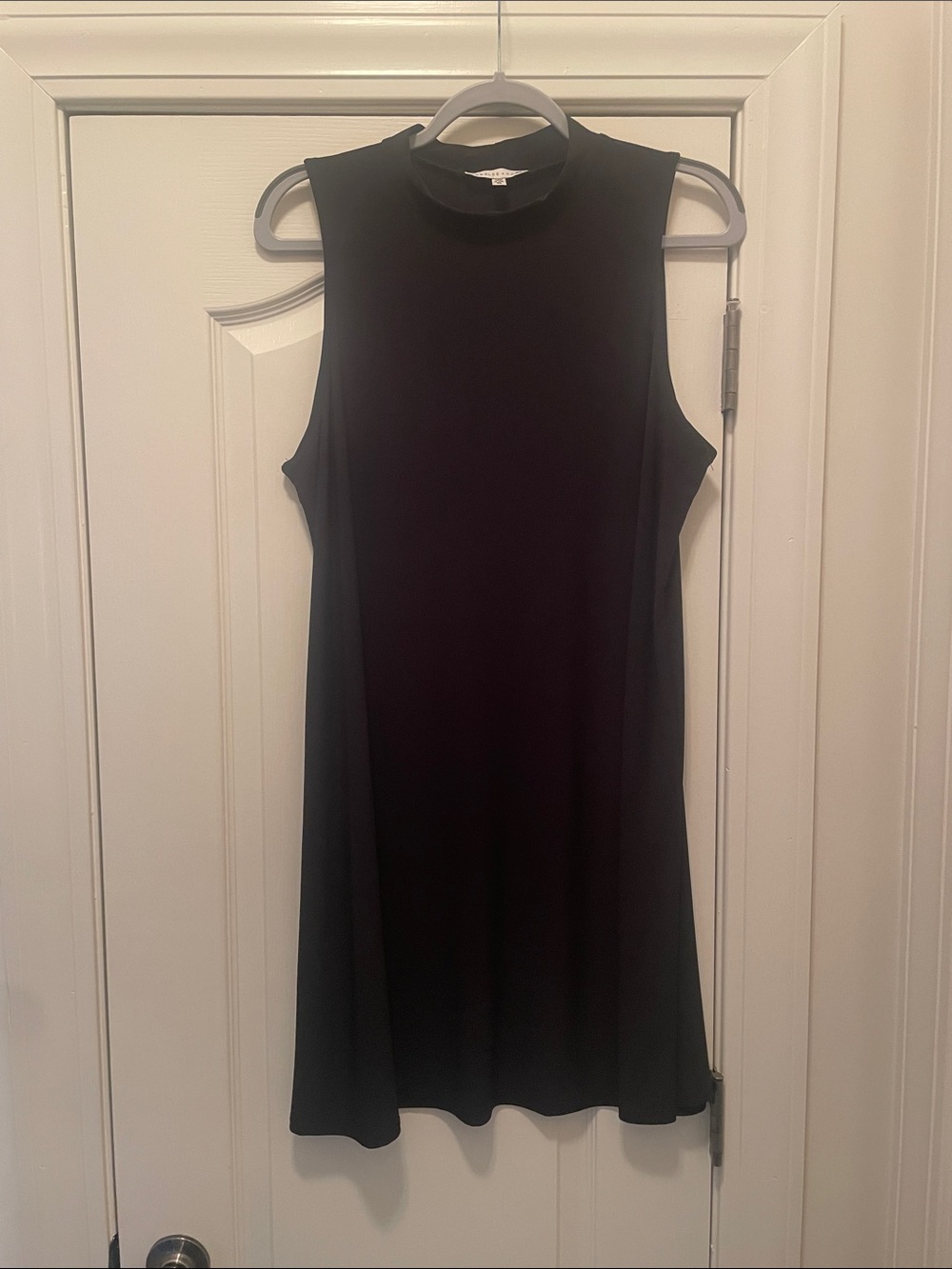 Annalee + Hope Black Sleeveless Mock Neck Dress